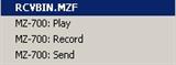 Das Windows MZF Kontext-Menu